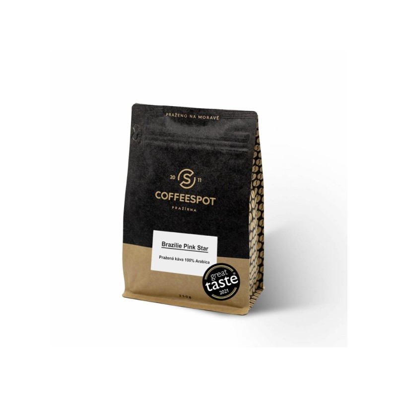 Coffeespot Brazílie Pink Star Scr.19