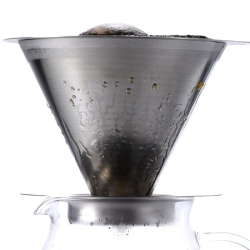 Hario V60-01 Double Mesh - nerez
